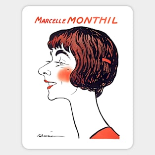 Marcelle Monthil Sticker